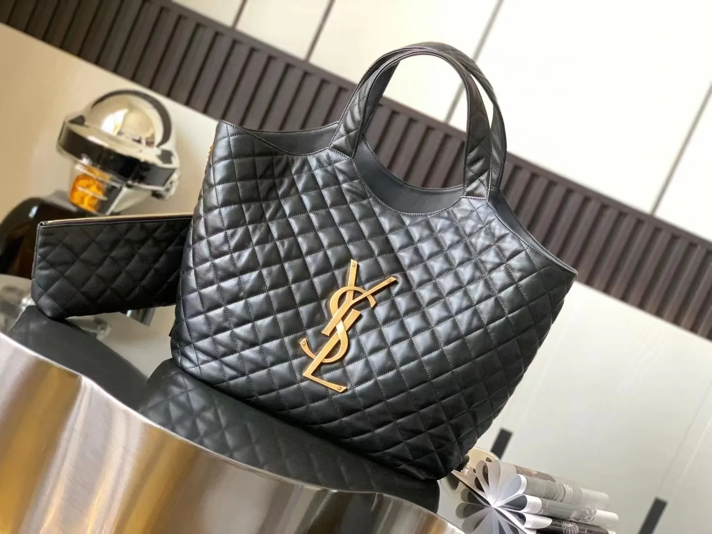 Saint Laurent Shopping Bags