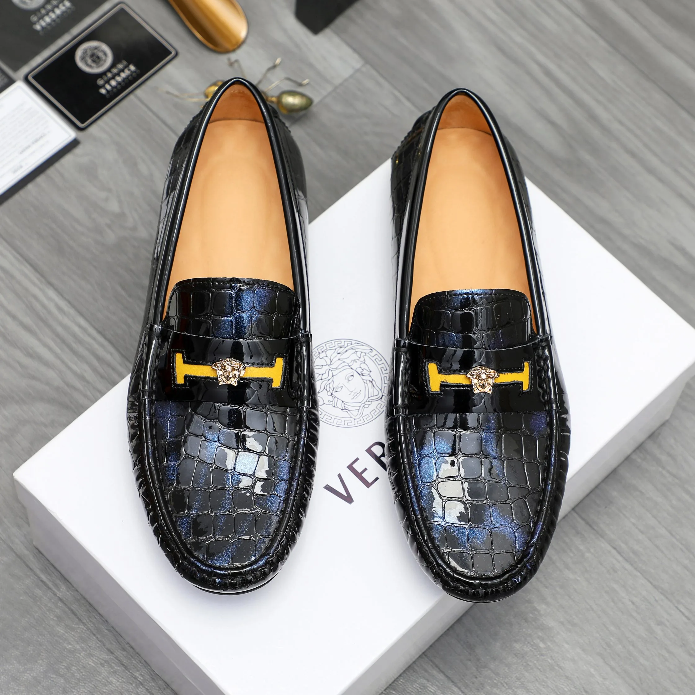 Versace Leather Shoes