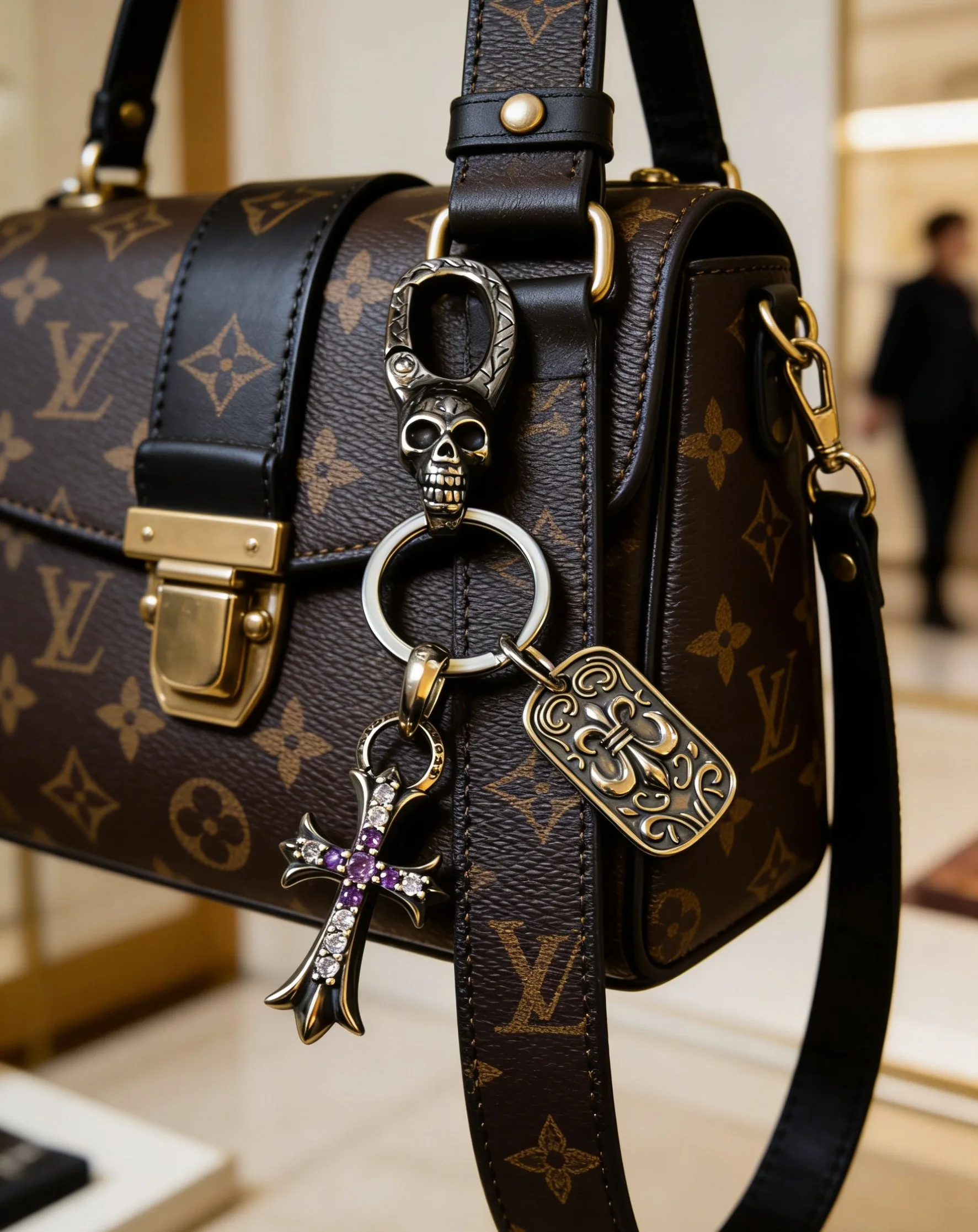 Chrome Hearts Keychain