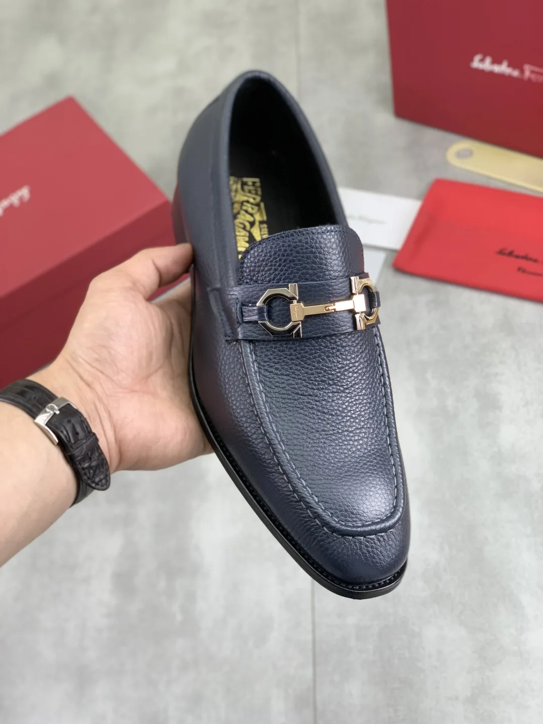 Salvatore Ferragamo Leather Shoes