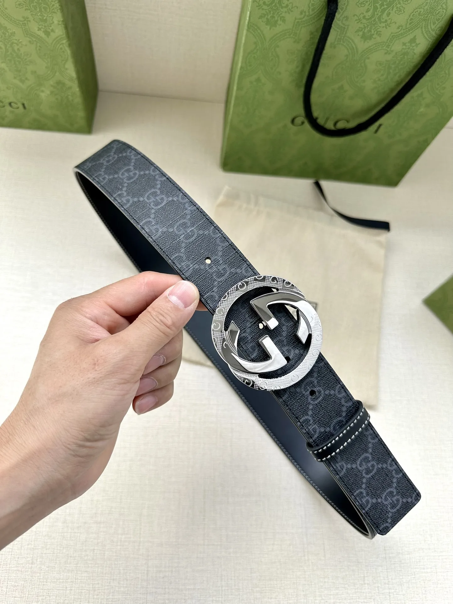Gucci Canvas Belt