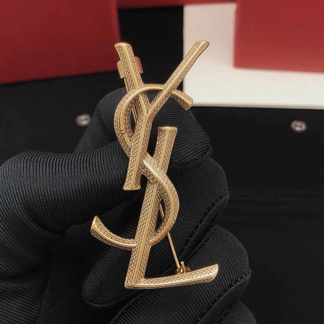 Saint Laurent Brooch