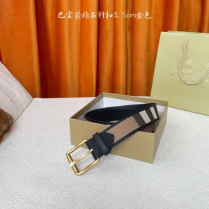 Burberry Leather Belt