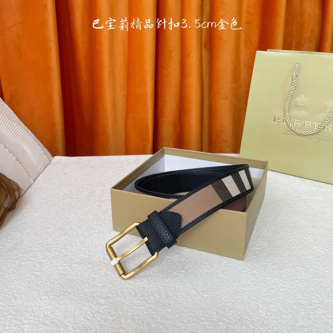 Burberry Leather Belt