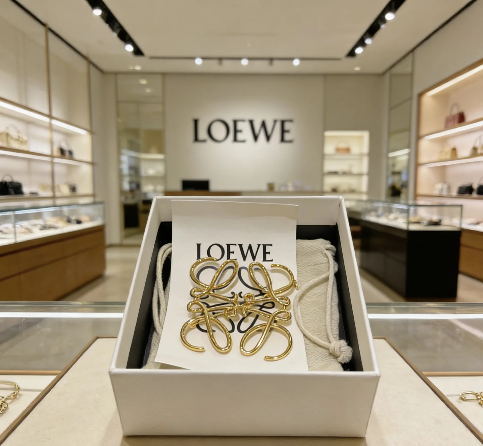 Loewe Brooch